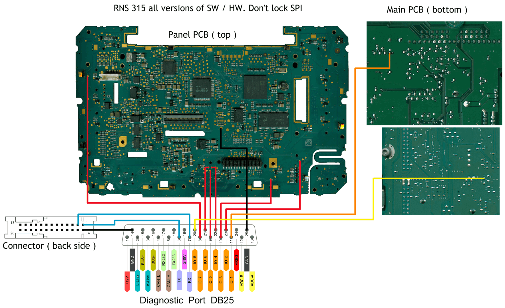 Электрическая схема rcd 310